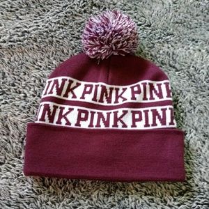 Pink beanie